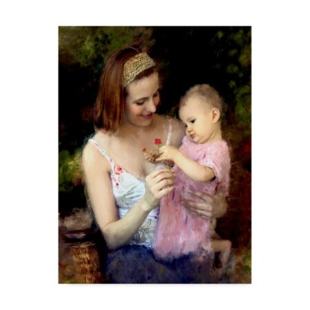 Trademark Fine Art Sharon Forbes 'La Luz' Canvas Art, 14x19 ALI33417-C1419GG